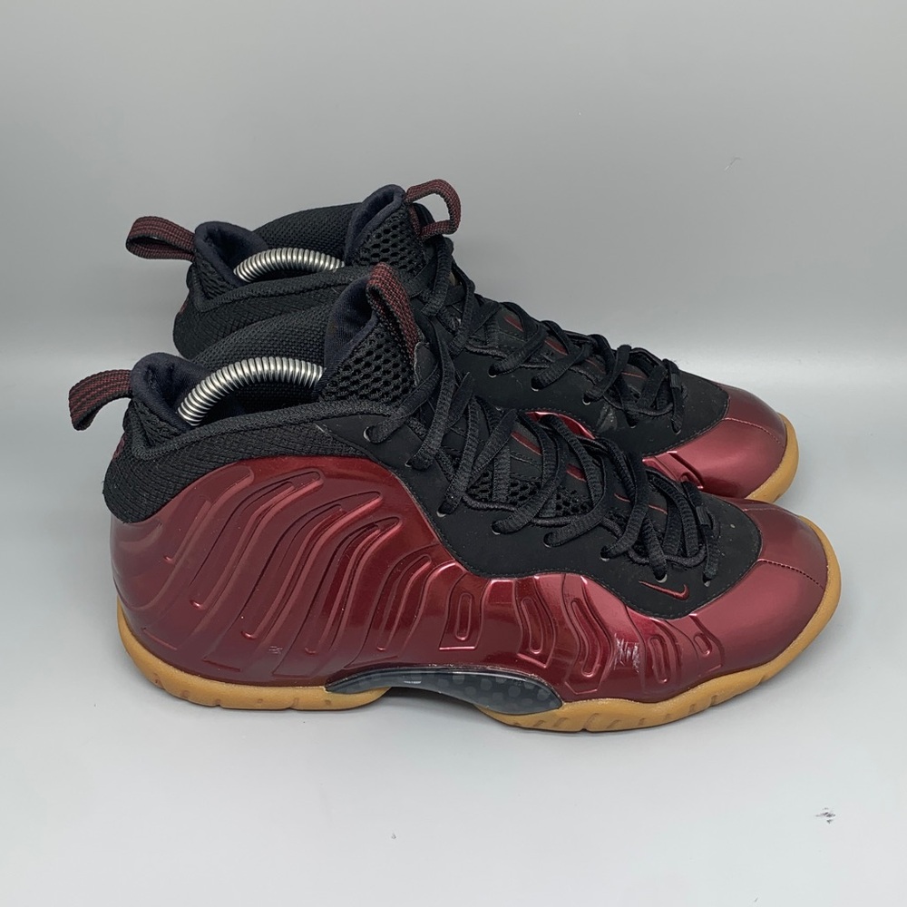 Nike Air Lil Posite One Maroon Basketball Shoes 644791-600 Yt Sz 7Y Women Sz 8.5